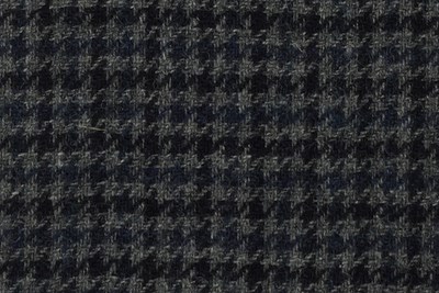 Houndstooth Black Green and Blue